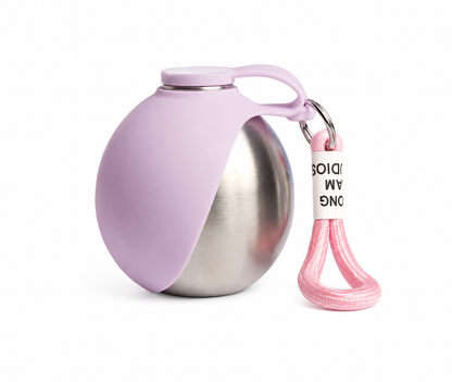 Portable Stainless Steel Pet Water Bottle & Travel Bowl 🐾💧
