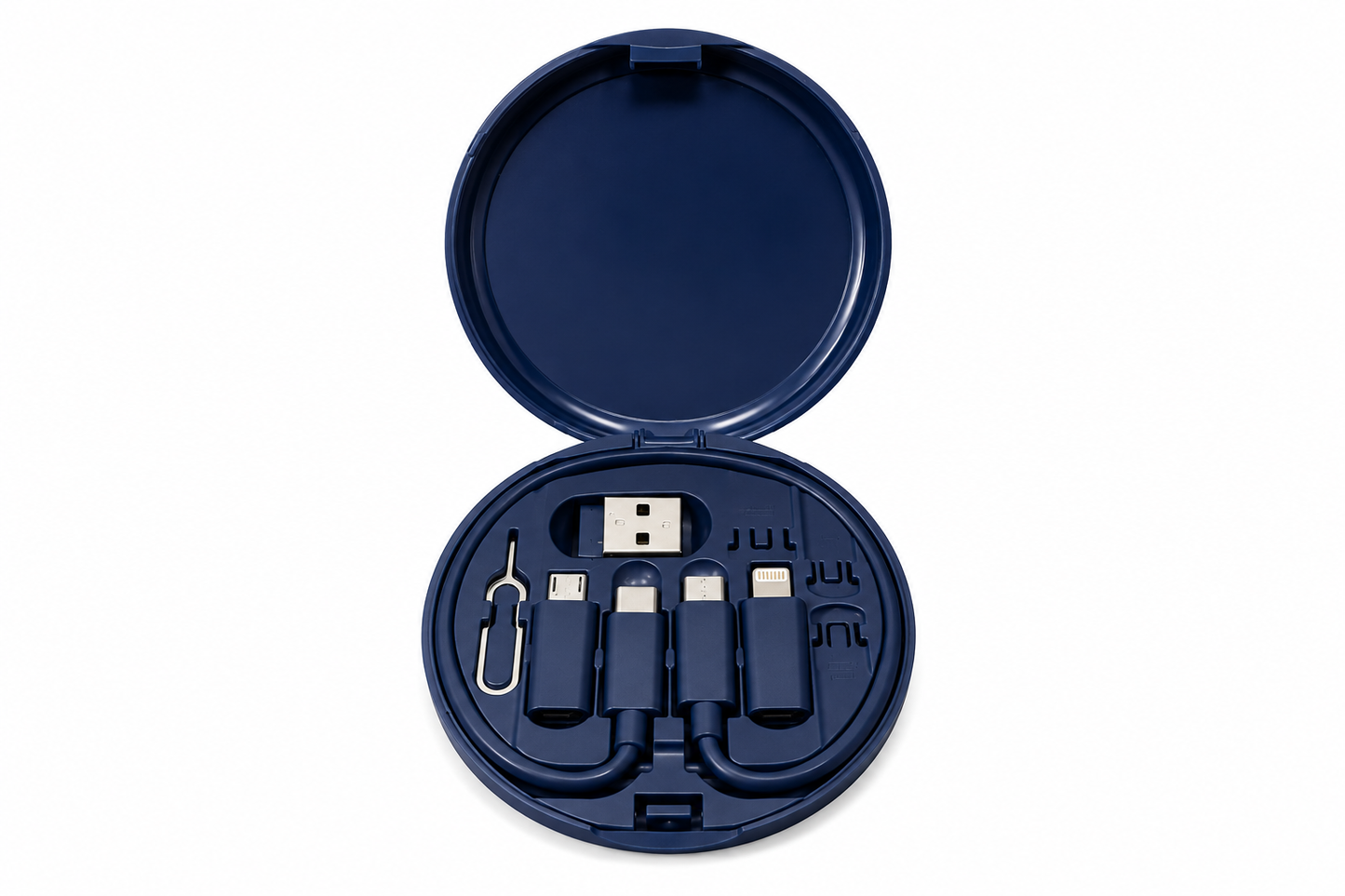 🔌 5-in-1 Fast Charging Travel Cable (60W Power Hub)
