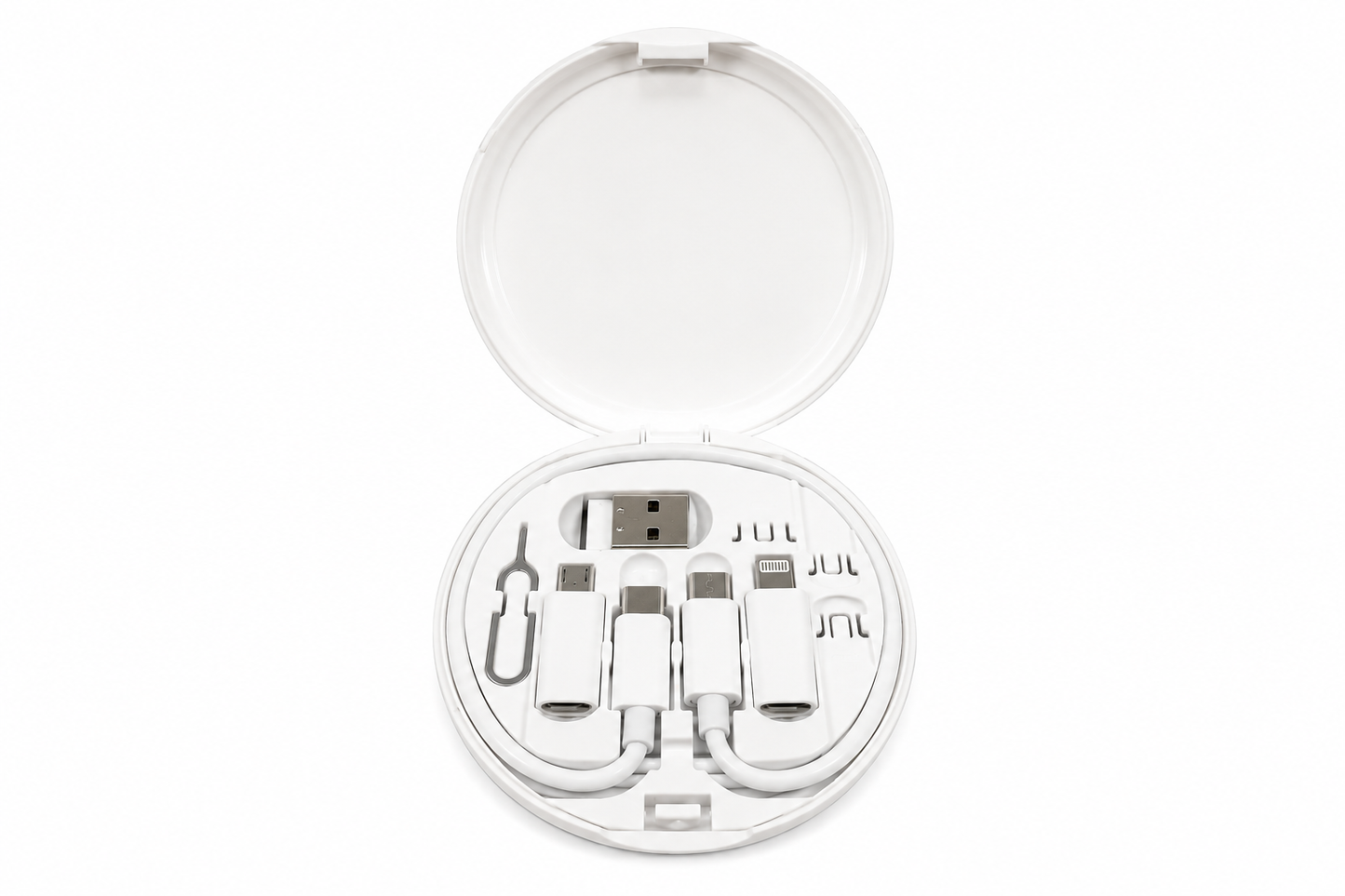🔌 5-in-1 Fast Charging Travel Cable (60W Power Hub)